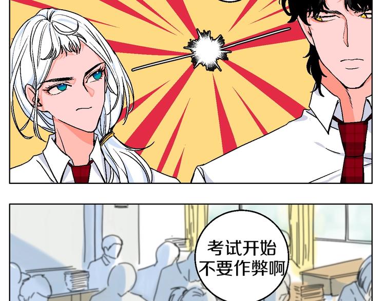 华氏97.8等于摄氏多少度漫画,校园番外: 雨后屋檐2图