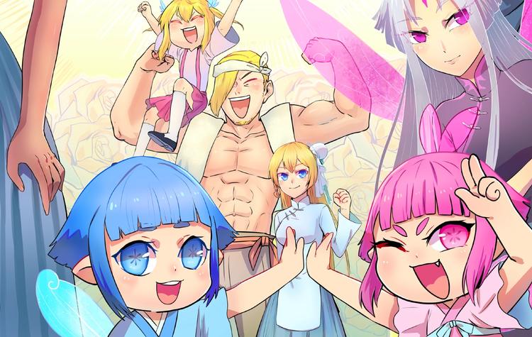 妖精武装漫画,第45话 方舟篇 真实容貌！2图