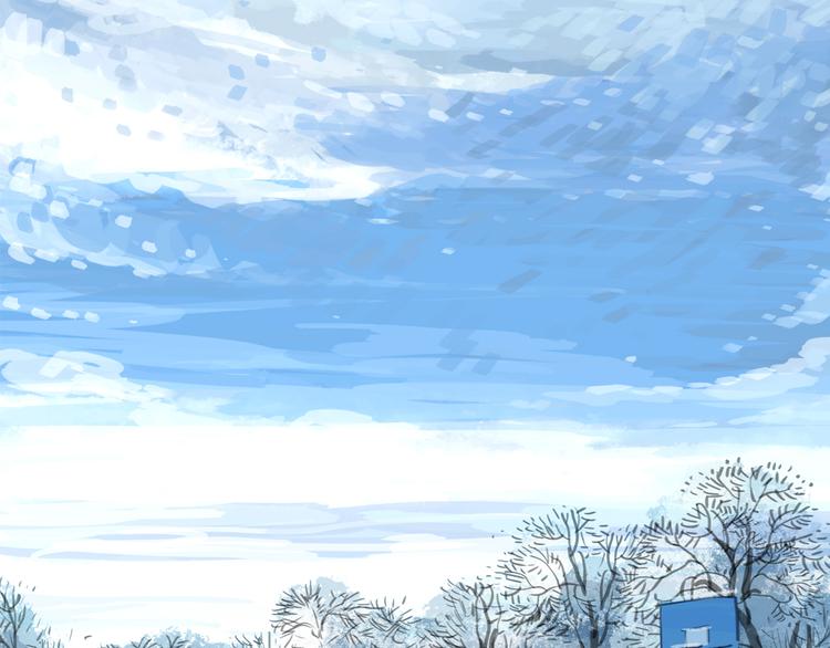 二四八月常晴偶雨漫画,第4话 还以为我们再也不会见了1图