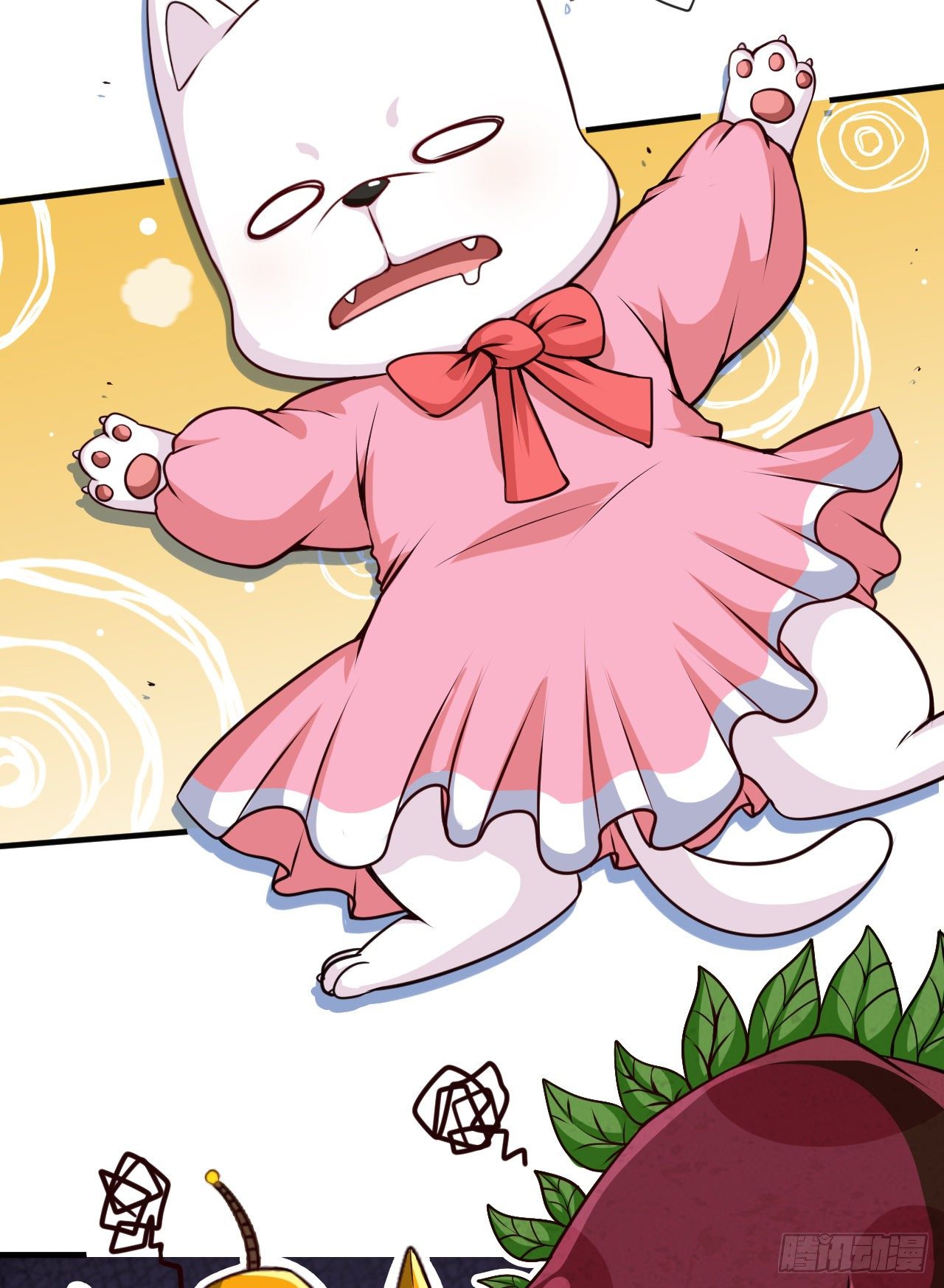 天降锦鲤宝宝我在荒年旺家添财漫画,宠物大战（下）1图