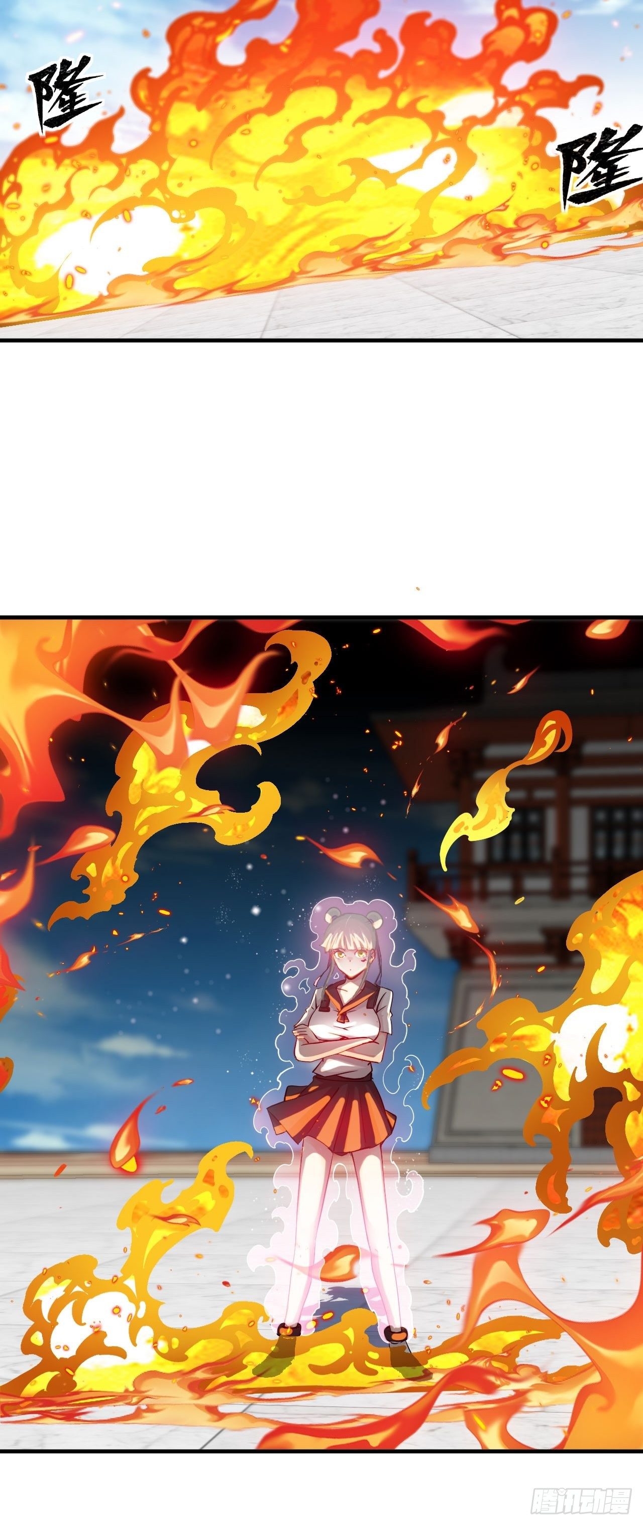 天降锦鲤宝宝我在荒年旺家添财漫画,你敢碰我？！1图