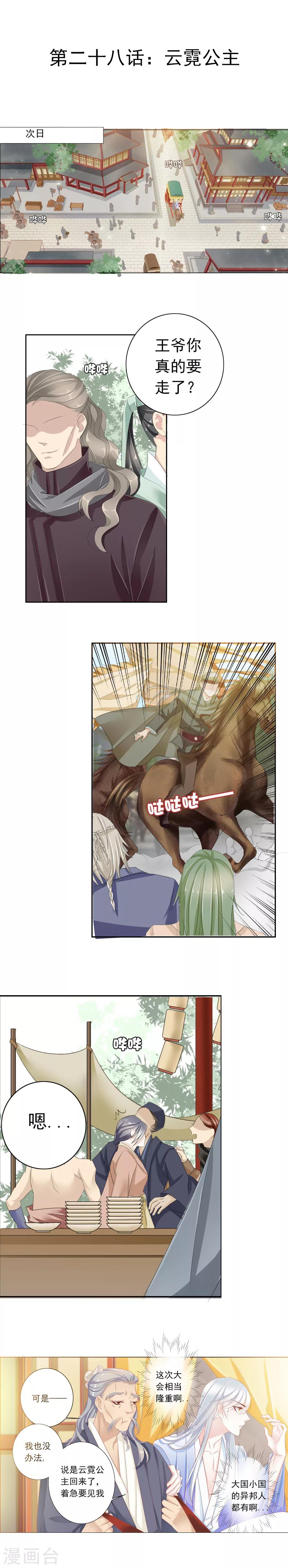 想入绯绯漫画在线免费阅读漫画,第28话 云霓公主1图