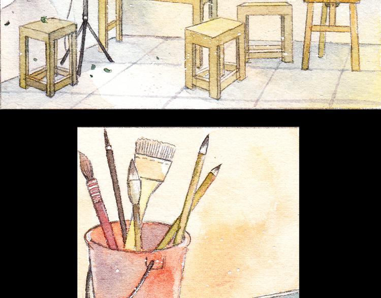 梧桐细雨图片高清漫画,第1、2话 与校草相遇的正确方式2图