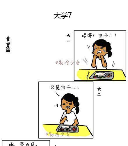 制冷少女官方漫画,大学是把杀猪刀（下）1图