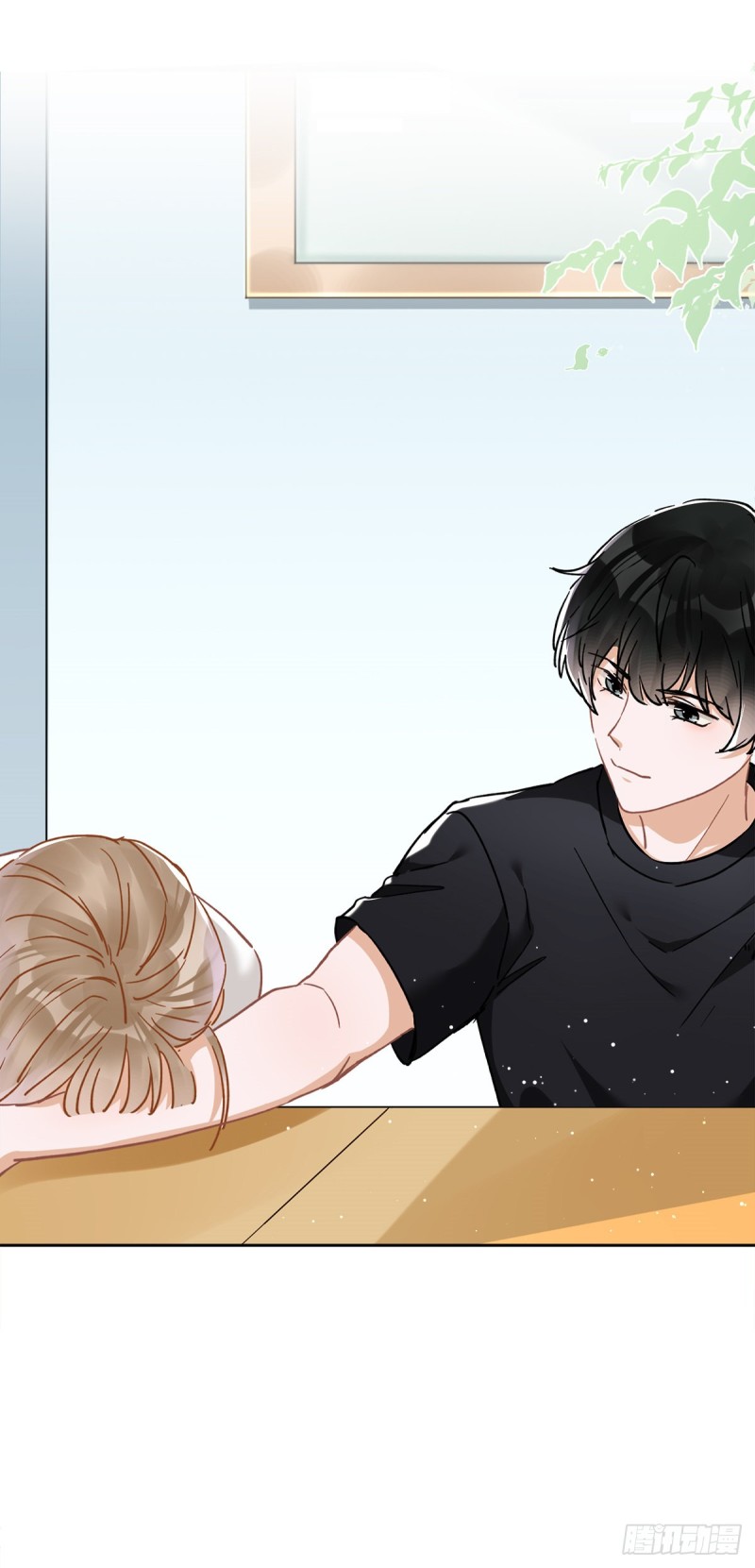 恋人会超能力怎么办漫画,第45话 我想让你多睡一会2图