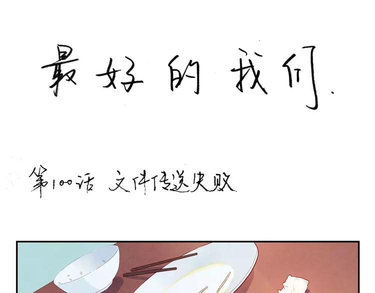 最好的我们电视剧演员表全部漫画,第100话 文件传送失败1图