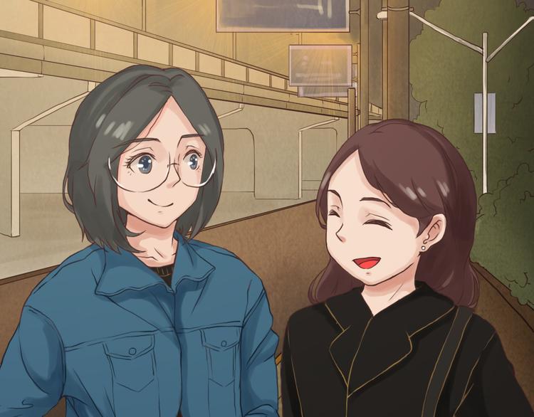 呐我喜欢你漫画,好朋友像家人1图