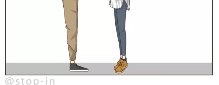 呐我喜欢你漫画,第175话 牵着你的手2图