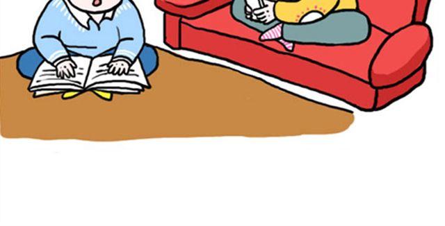 呐我喜欢你漫画,幸福是什么2图