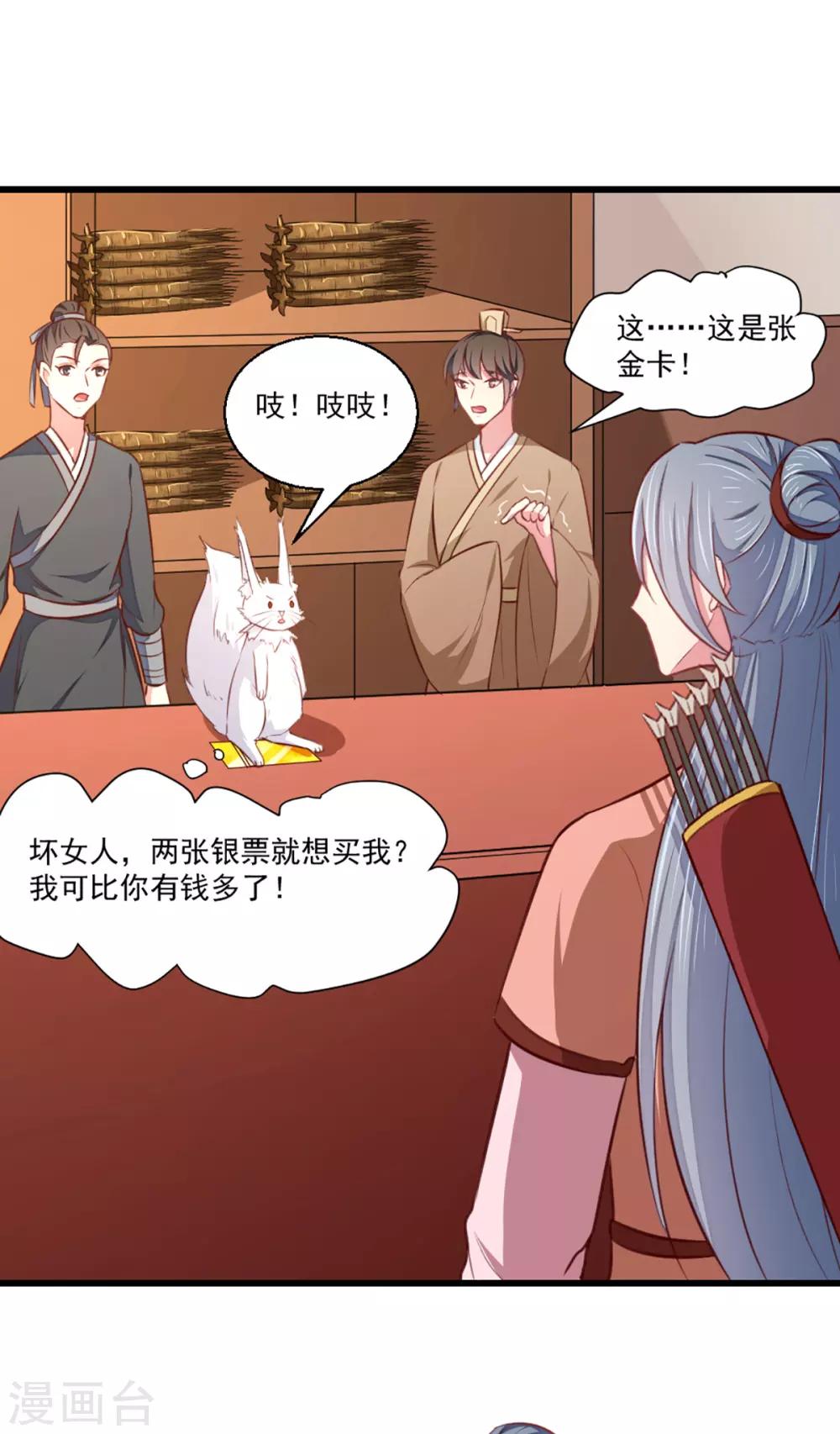 天才小毒妃和芸汐传区别漫画,第207话 神秘的哑婆婆2图