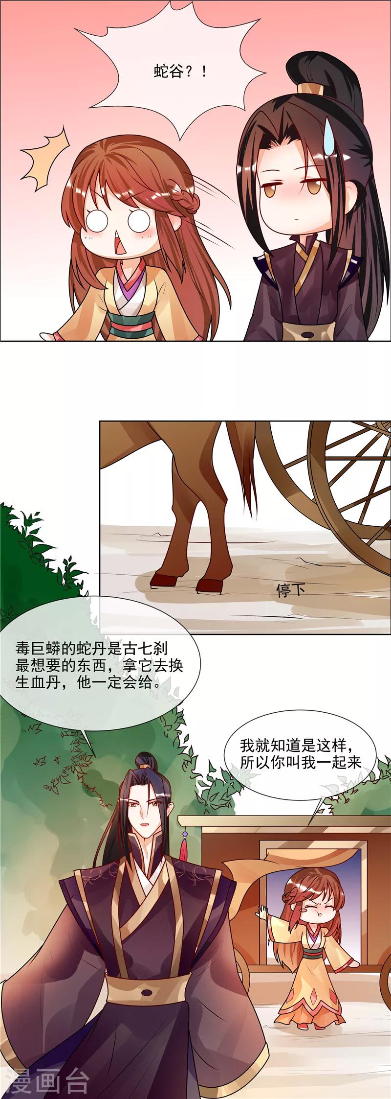 天才毒妃芸汐传小说漫画,第51话 相公我们去哪？1图