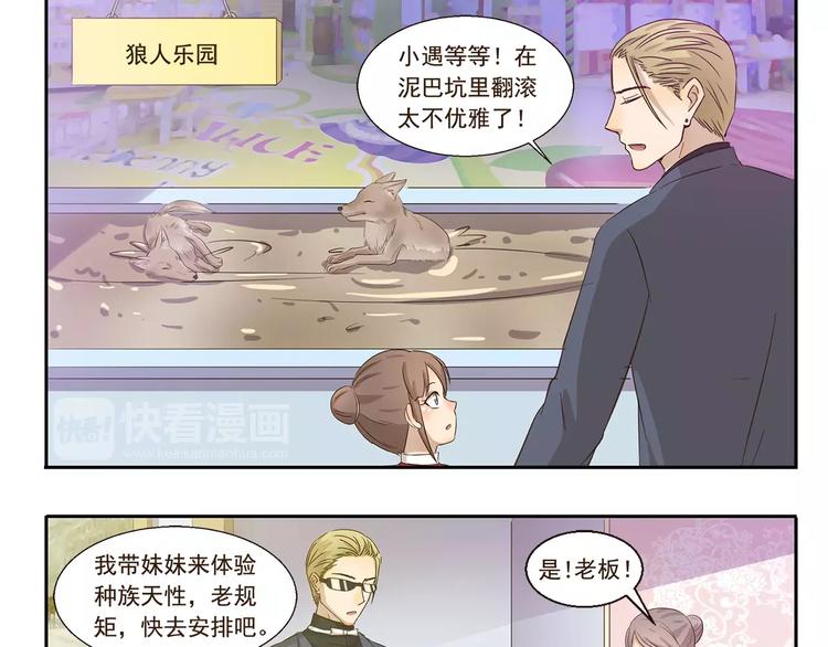 千精雷电将军漫画,第129话 嗷呜1图