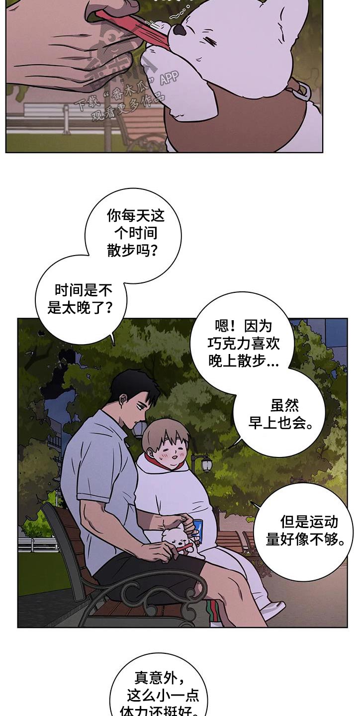 健身情谊漫画男男漫画,第38章：散步2图