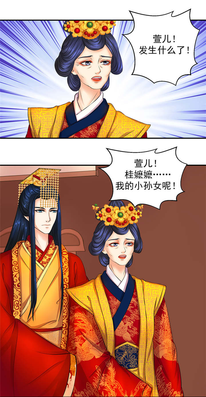 蛇蝎皇后不好惹弃后也妖娆漫画漫画,第8章：我的孙女啊2图