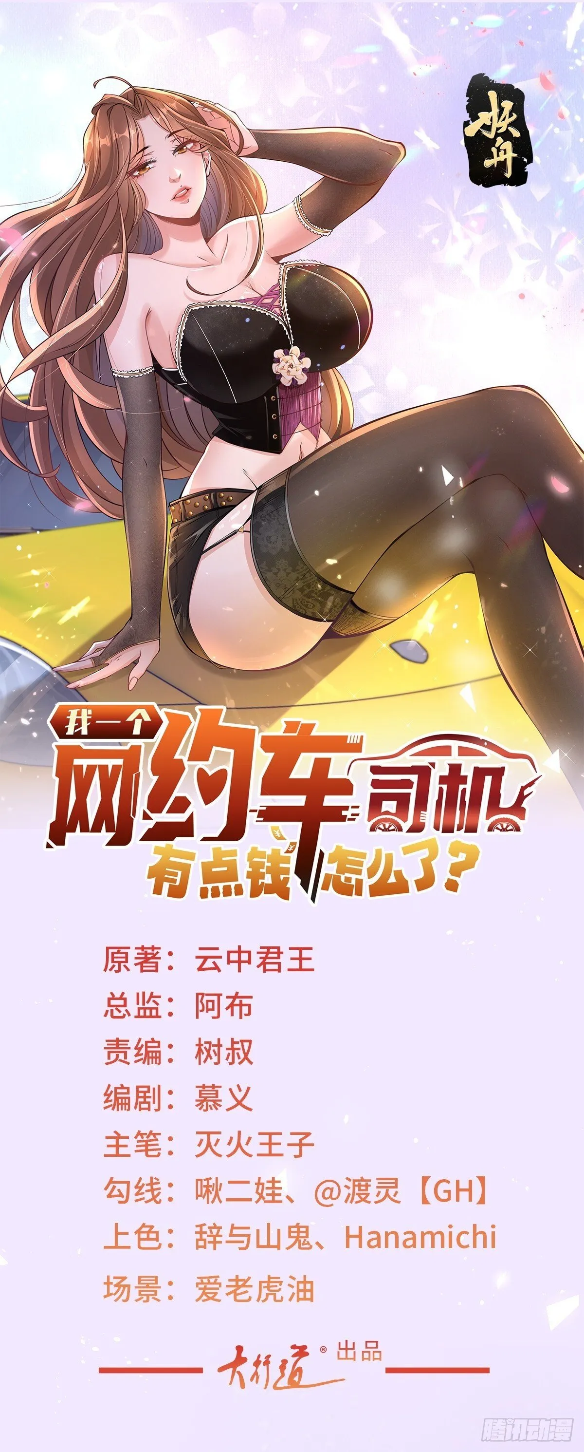 我一个网约车司机有点钱怎么了？漫画,第134话 星空手表1图