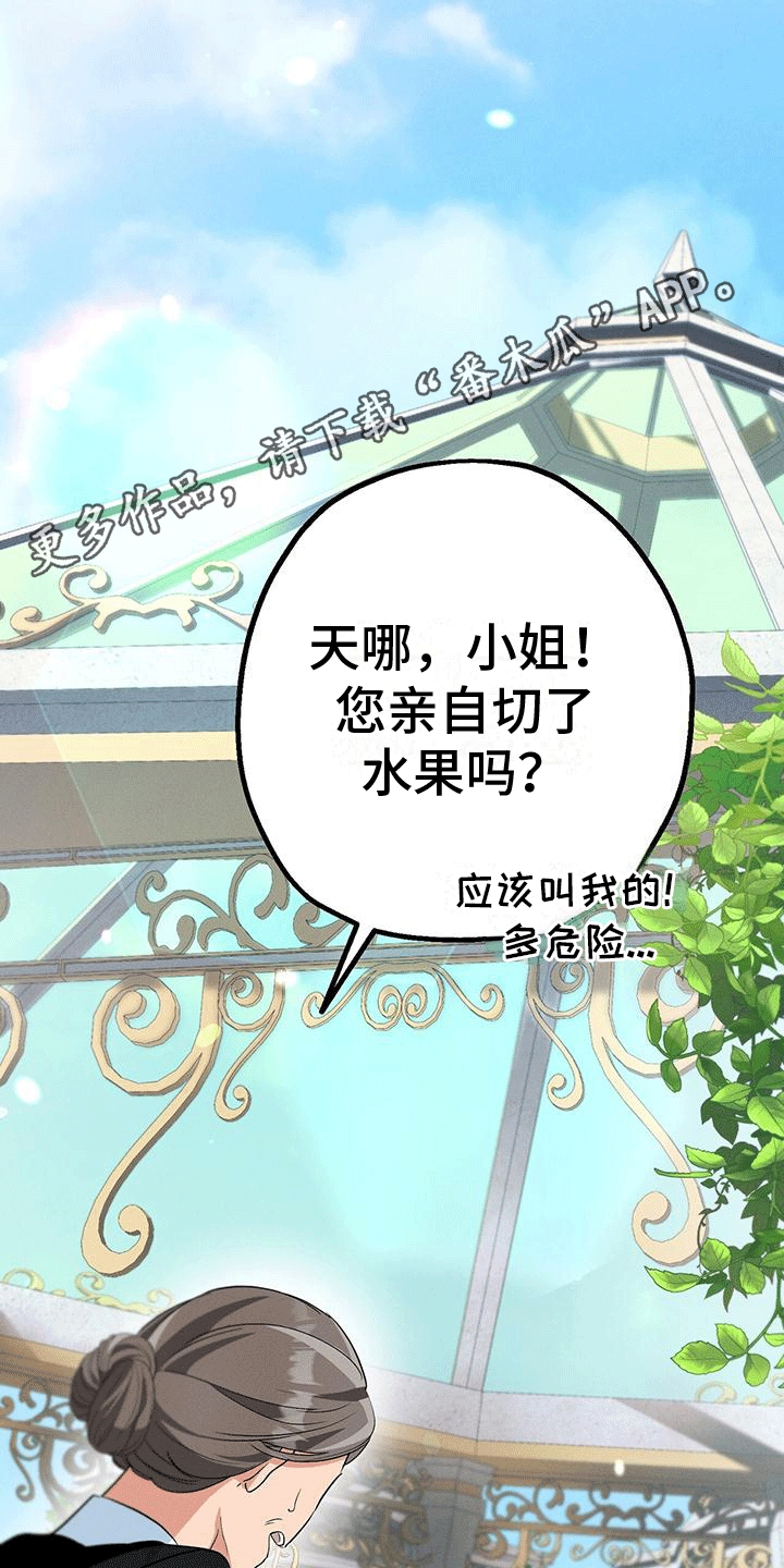 城堡里的野兽经典情节漫画,第23章：梅丽夫人1图
