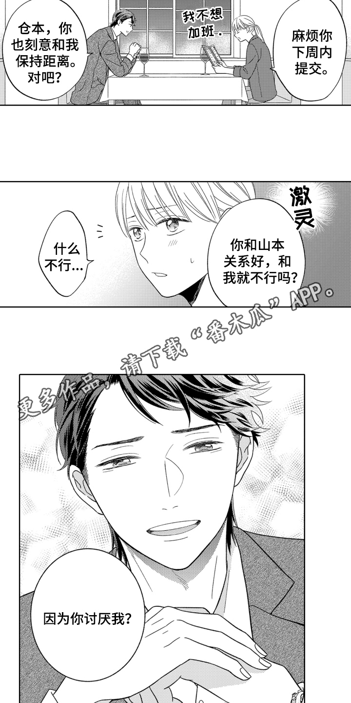 背靠背的图片漫画,第8话2图