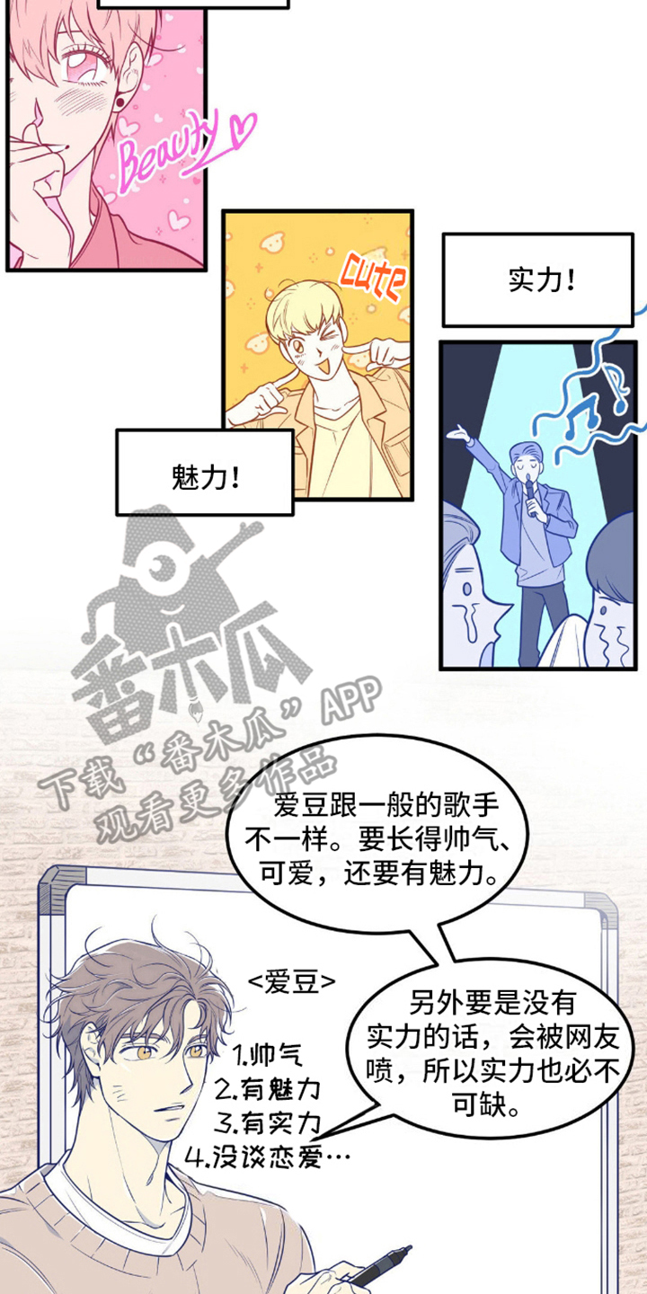 白痴偶像漫画,第5话2图