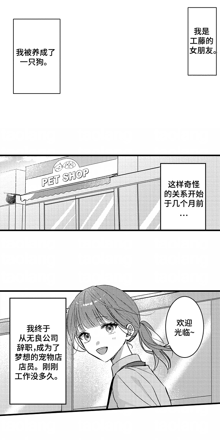 我想当你的女朋友用英语怎么说漫画,第1话1图