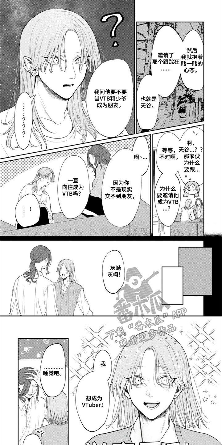 虚拟偶像进行时漫画,第7话1图