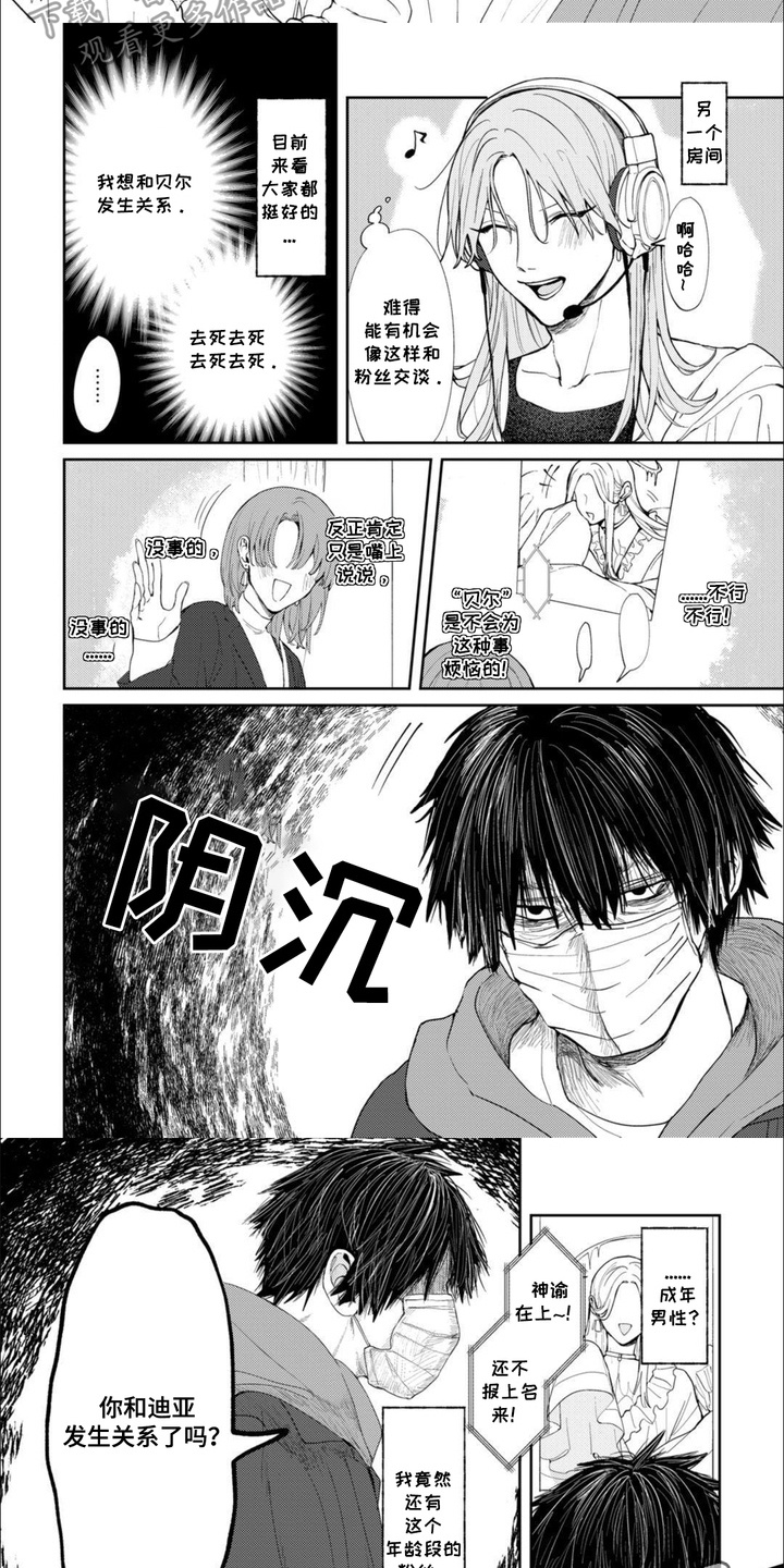 虚拟偶像进行时漫画,第12话2图