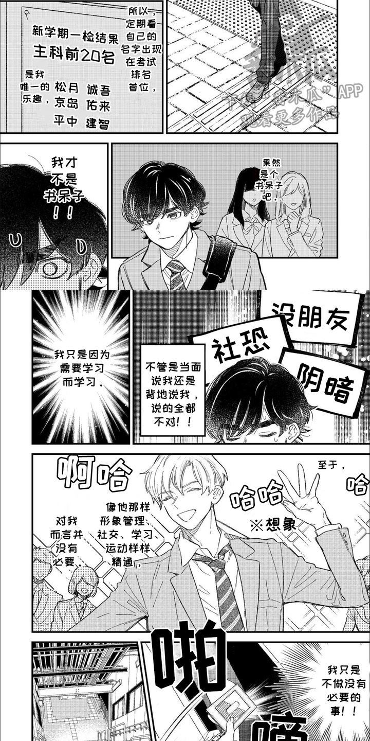 优等生的女友是精灵公主漫画,第1话2图