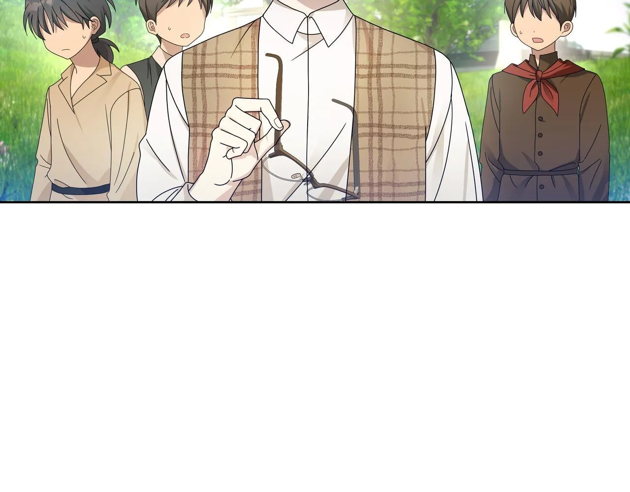小书呆原来是暴君漫画第13话漫画,第2话 漂亮的眼睛1图