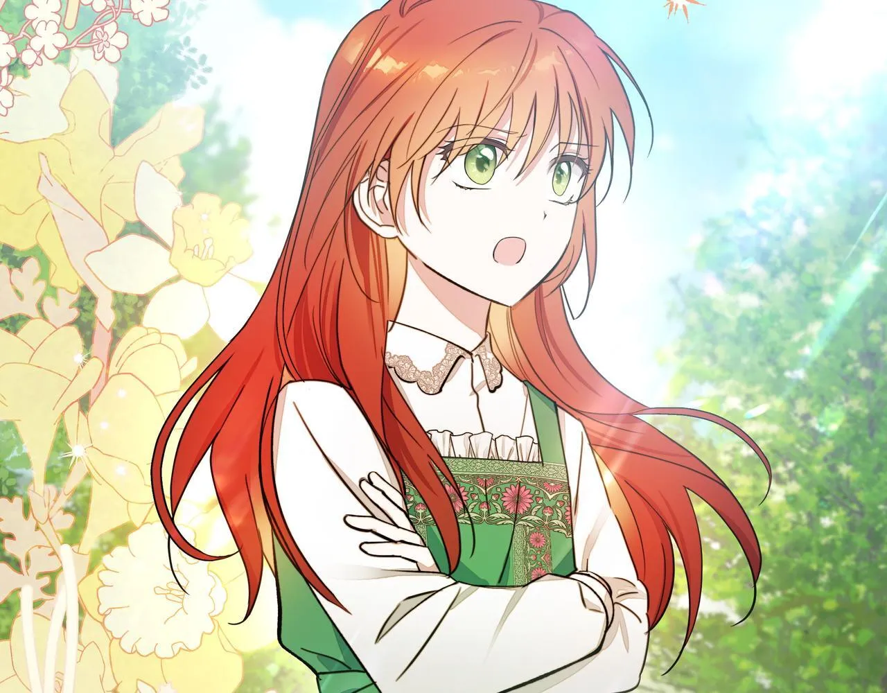 小书呆原来是暴君漫画第13话漫画,第2话 漂亮的眼睛1图