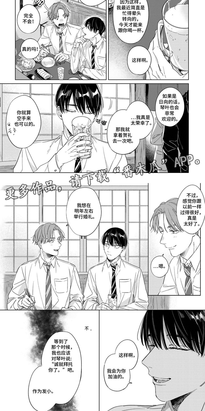 转身与你重复道别的人已走远漫画,第1话2图