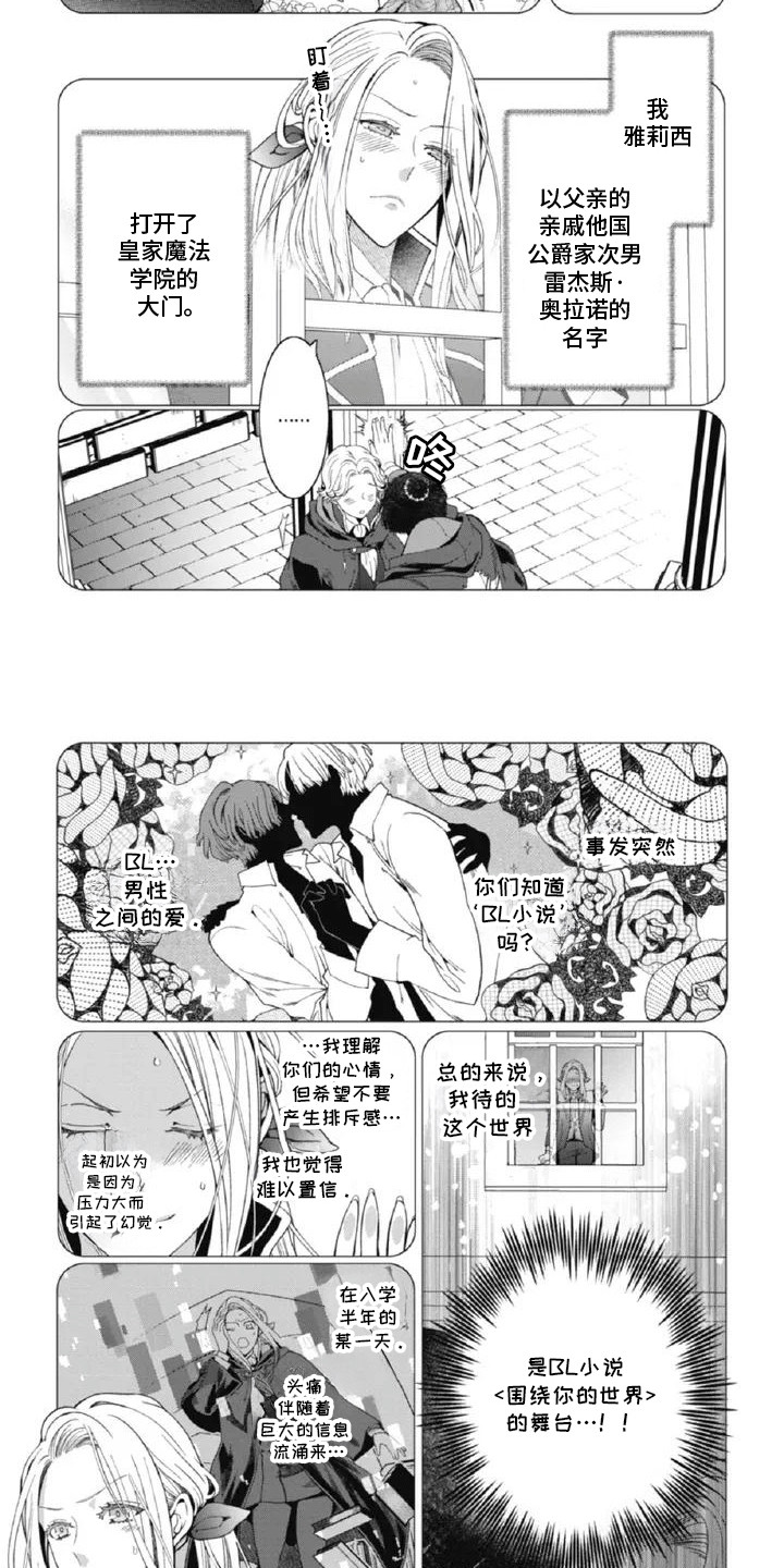 女扮男装的漫画哔哩哔哩漫画,第2话2图