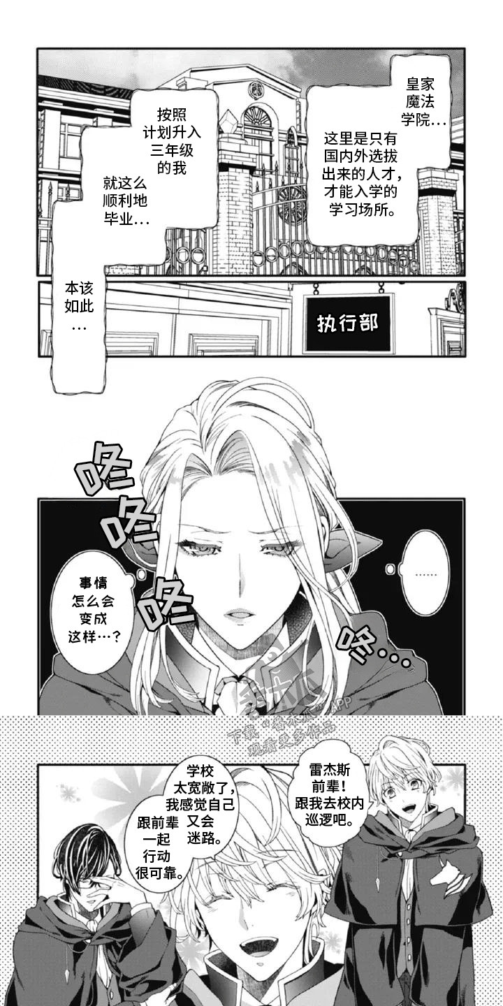 在BL漫画里女扮男装漫画,第1话1图