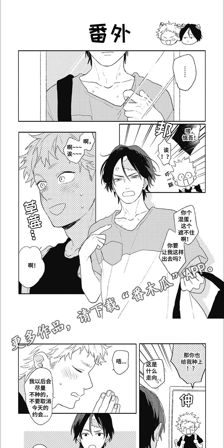 丘比特爱心印花短袖t恤女漫画,第15话1图