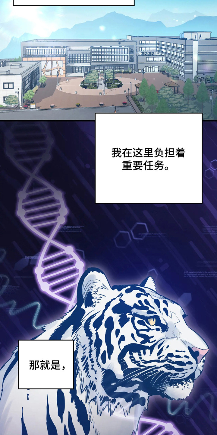老虎观察日志漫画,第1话1图