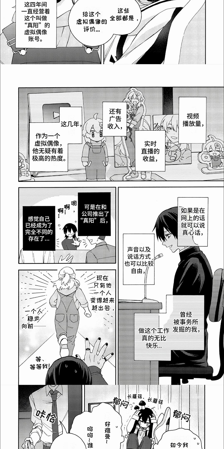 虚拟偶像播放器漫画,第1话1图