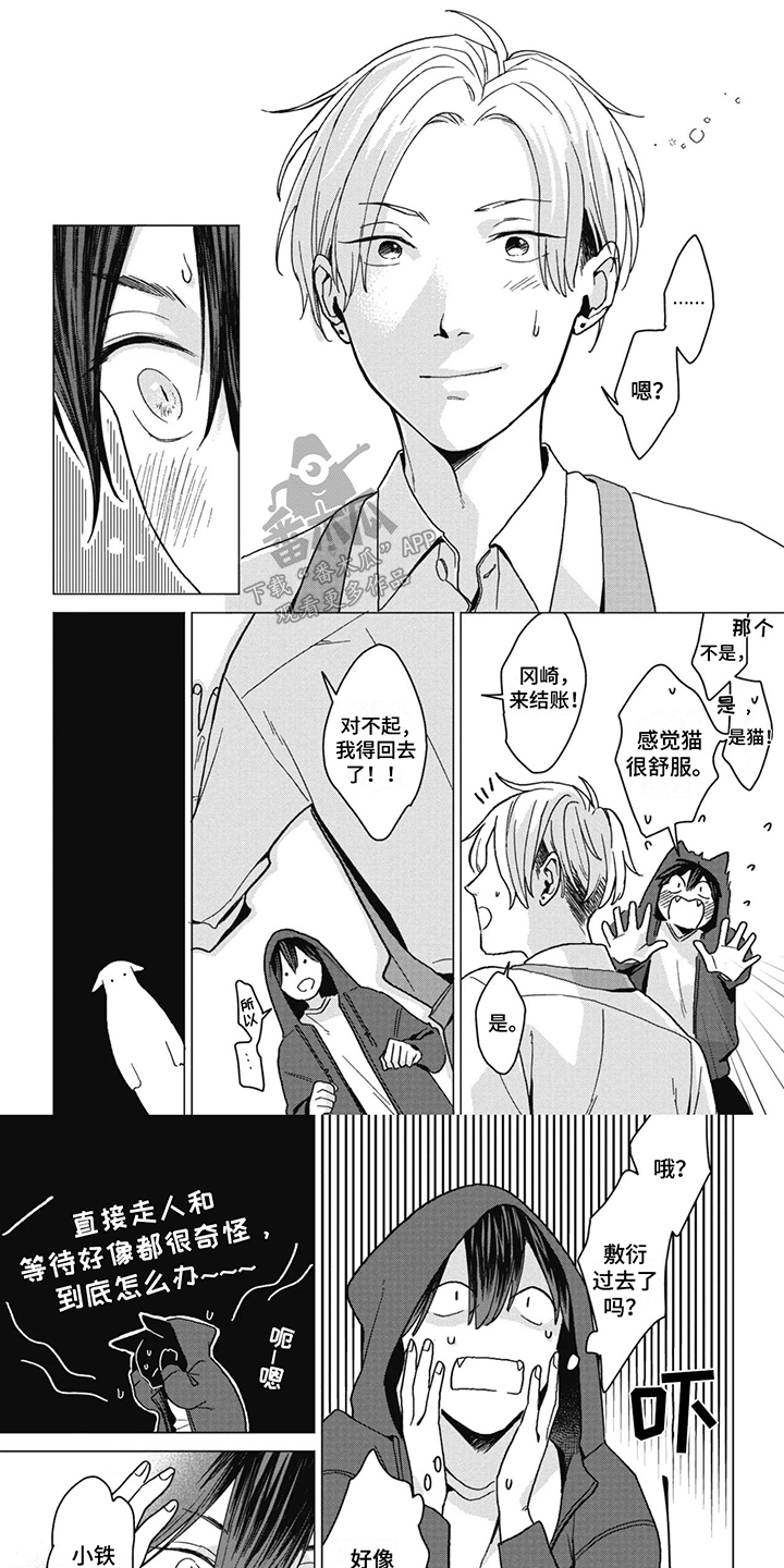 猫猫想要被抚摸漫画,第2话1图
