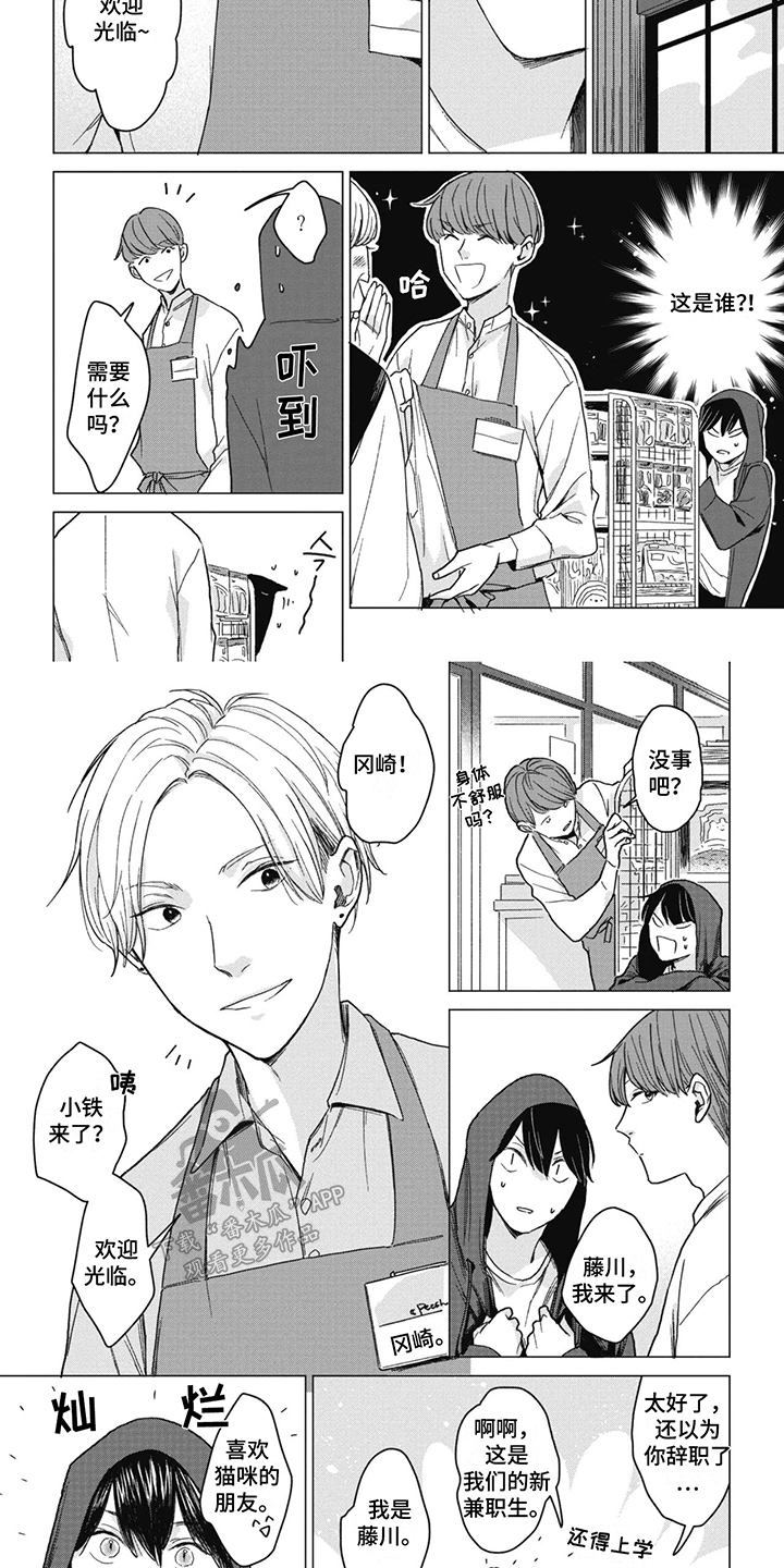 猫猫想要被抚摸漫画,第6话1图