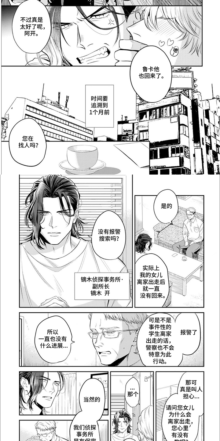 镝木侦探事务所漫画,第1话2图
