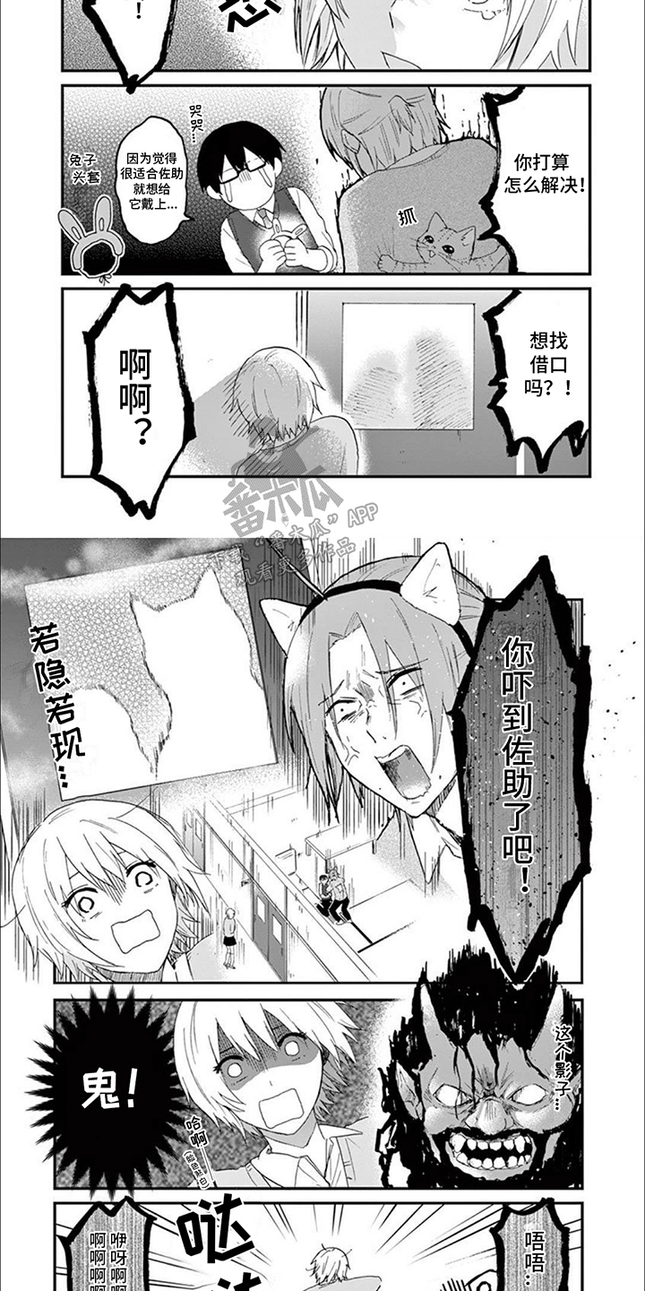 三花猫猫部漫画,第19话2图