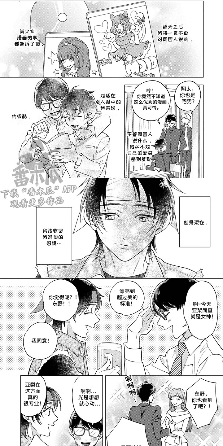 追星族男友动漫漫画,第2话1图