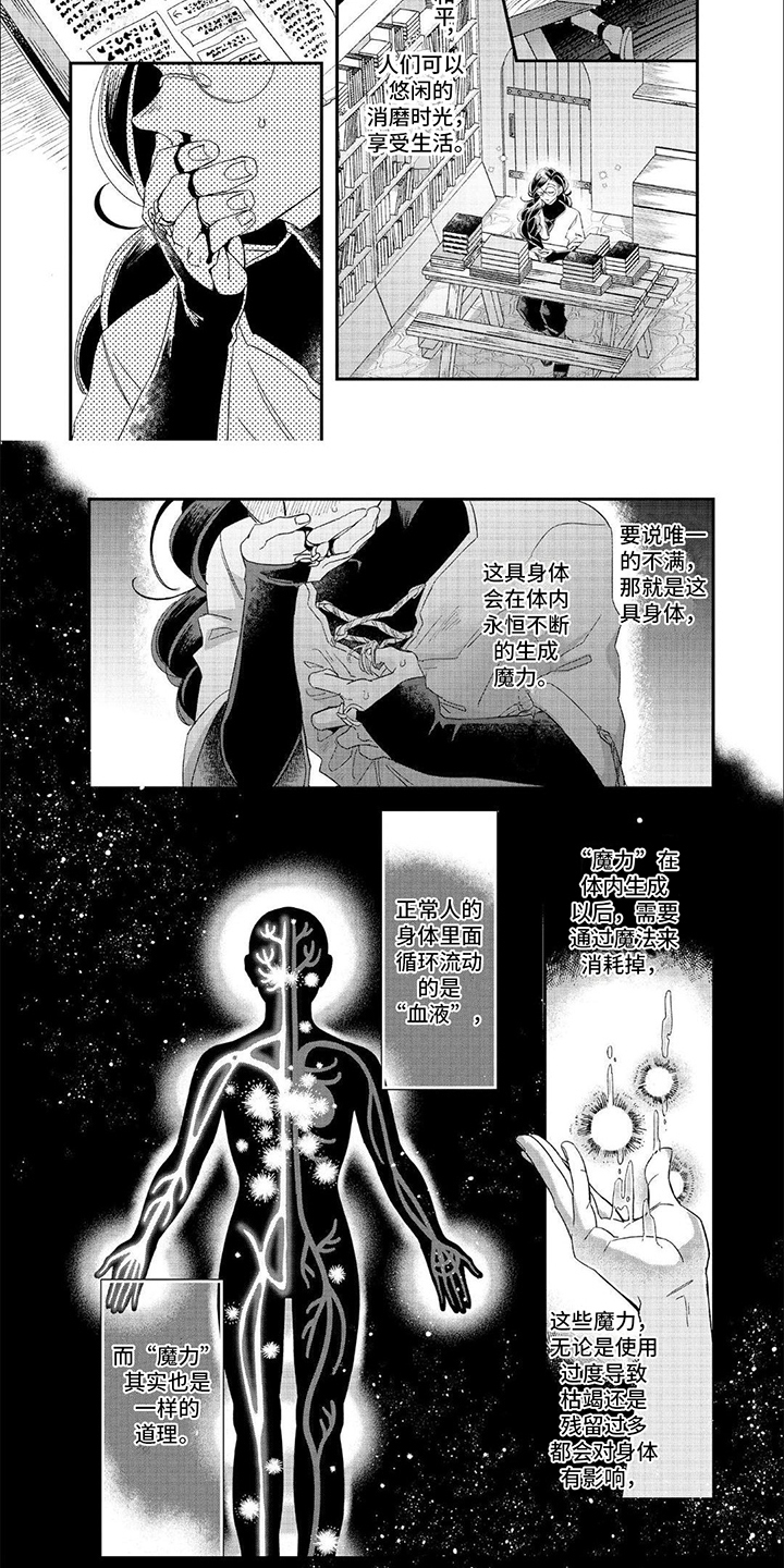 森林里的魔法师漫画,第1话1图