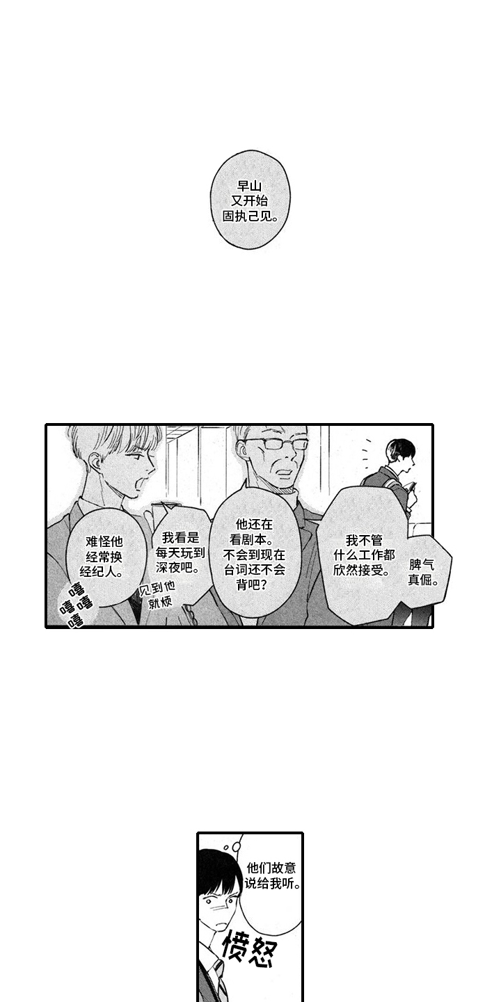人气演员的另一面漫画,第3话2图