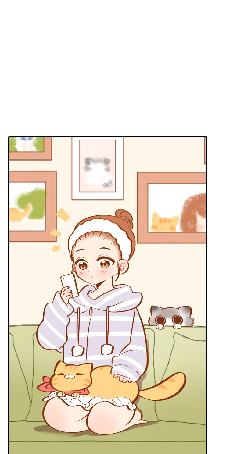 猫咪的人类饲养指南漫画,第4话 差点去猫咖打工2图