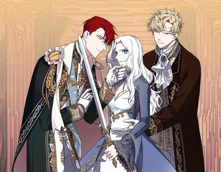与龙共生的皇妃漫画,第1话 白龙与战士1图