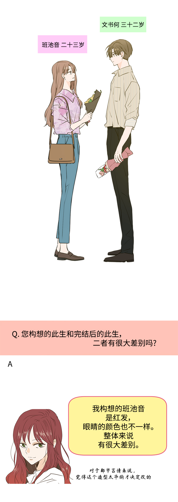 此生，请多关照漫画,【免费】 後记1图