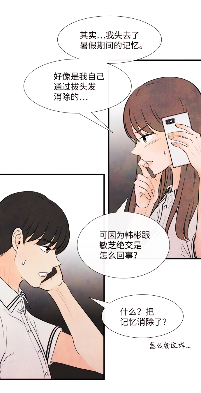 头发有记忆点的选秀男星漫画,[第4话] 开学（4）2图