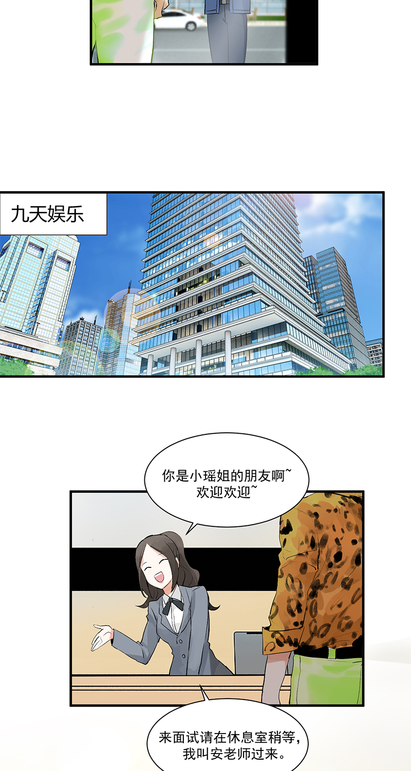 唱舞全明星漫画,第3话 面试2图