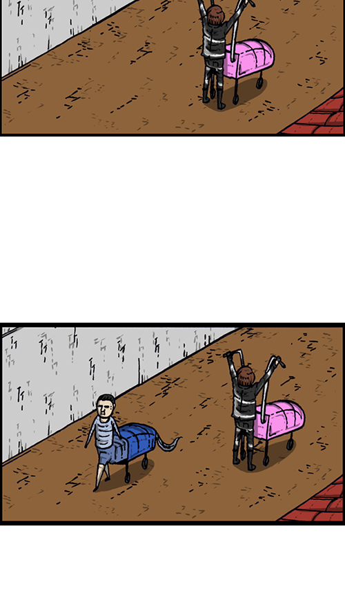 心灵的声音漫画,[第154话] 男子汉1图