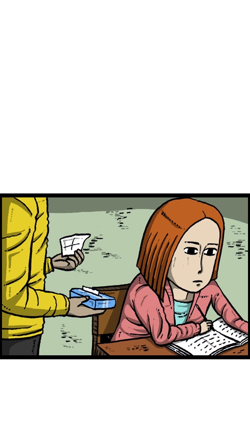 心灵的声音漫画,[第9话] 图书馆女神2图