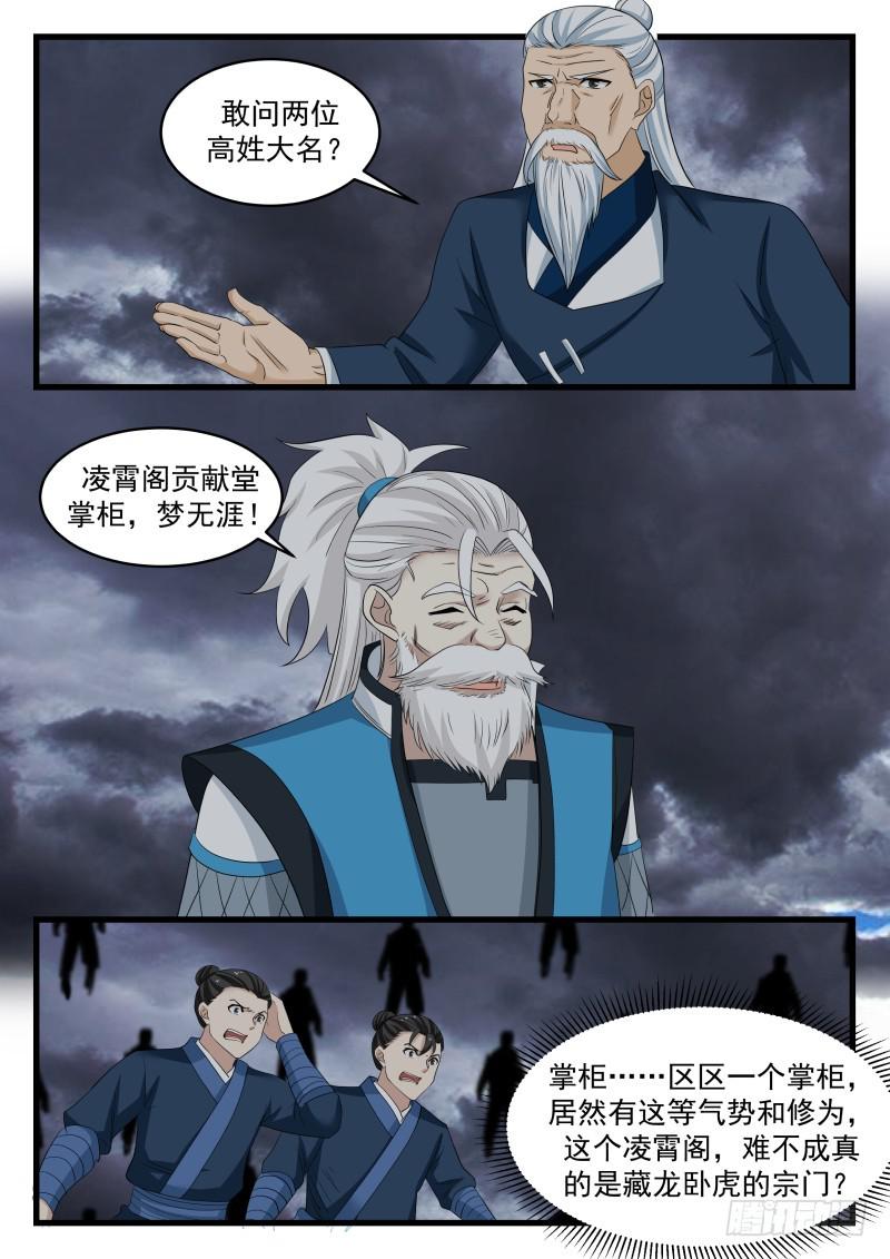 武炼巅峰主角几个老婆漫画,479 凌霄阁掌门，凌太虚！2图