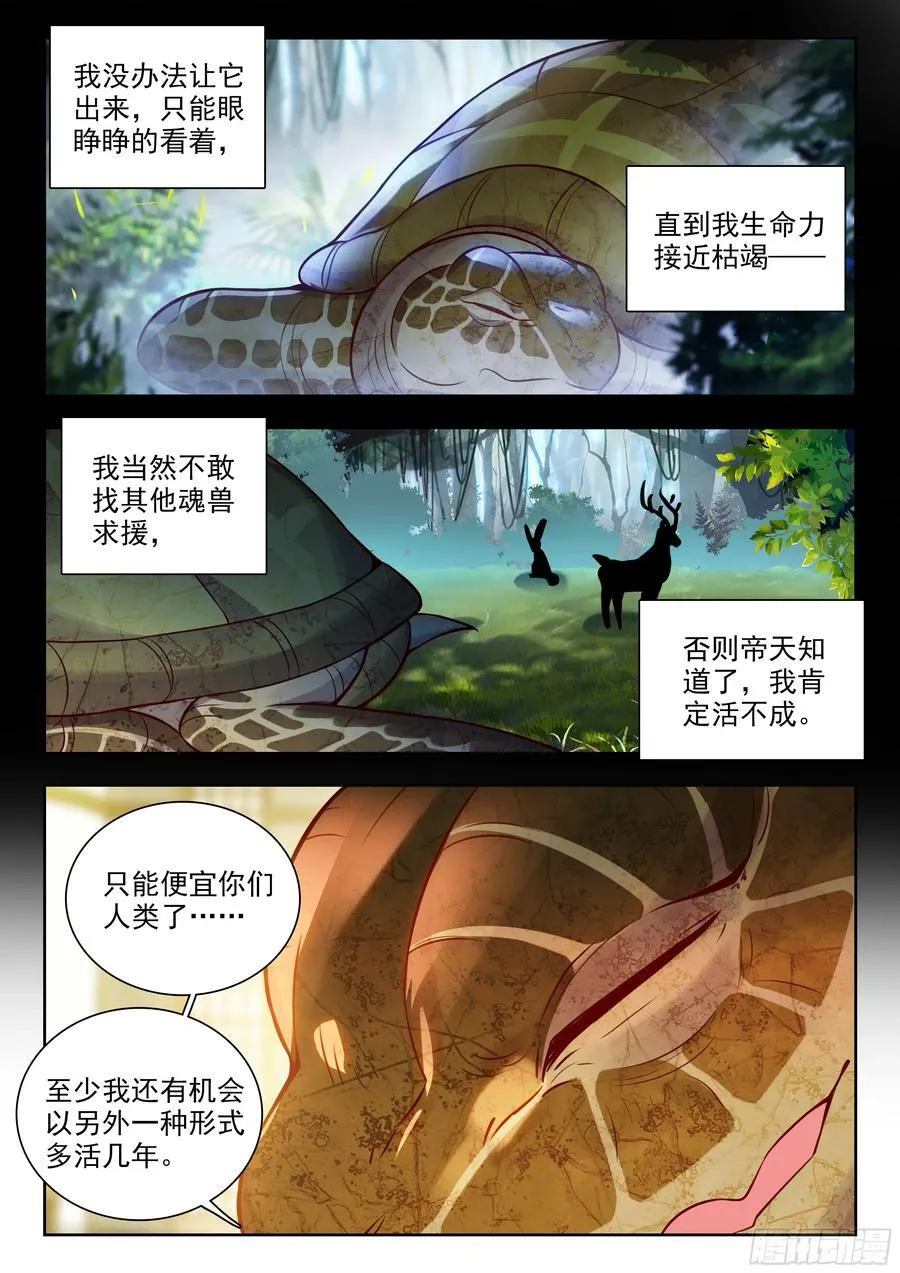 斗罗大陆 II 绝世唐门（神漫版）漫画,497 悲剧的黄金玳瑁2图